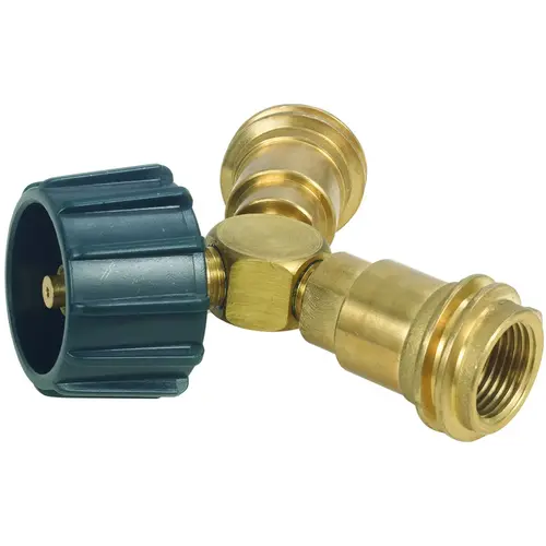 Y-Splitter, Brass Polished Y-Splitter, Brass Polished