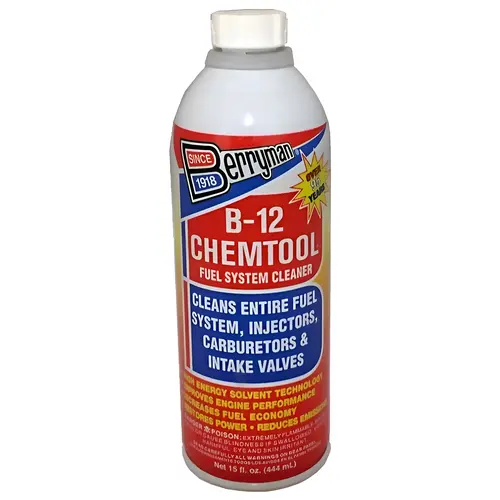 B-12 Chemtool Injector Cleaner, Fuel Treatment, 15 Oz Container Size, Clear Color, Gasoline Fuel System Maintenance - pack of 5