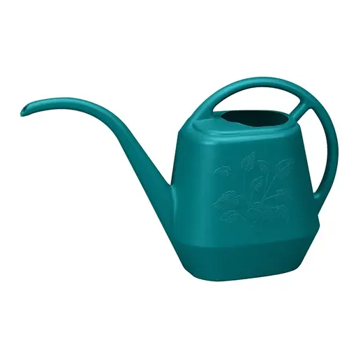 Aqua Rite Watering Can, 56 oz Can, Narrow Spout, Plastic, Bermuda Teal Aqua Rite Watering Can, 56 oz Can, Narrow Spout, Plastic, Bermuda Teal