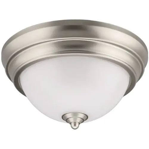 LIGHT SPIN BRUSHED NICKEL 9IN LIGHT SPIN BRUSHED NICKEL 9IN