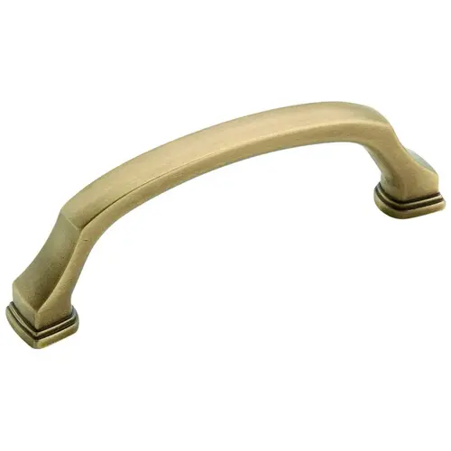 3-3/4" (96 mm) Center to Center Revitalize Cabinet Pull Gilded Bronze Finish 3-3/4" (96 mm) Center to Center Revitalize Cabinet Pull Gilded Bronze Finish