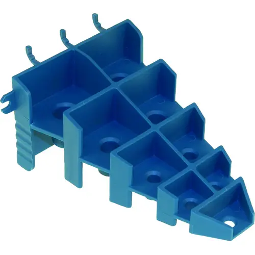 Light-Duty Screwdriver Holder, Plastic, Blue, For: 1/8 in or 1/4 in Pegboard Light-Duty Screwdriver Holder, Plastic, Blue, For: 1/8 in or 1/4 in Pegboard