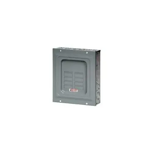 Load Center, 125 A, 8 -Pole, 4 -Space, 8 -Circuit, Main Lug, NEMA 1 Enclosure, Surface Mounting Gray Load Center, 125 A, 8 -Pole, 4 -Space, 8 -Circuit, Main Lug, NEMA 1 Enclosure, Surface Mounting Gray