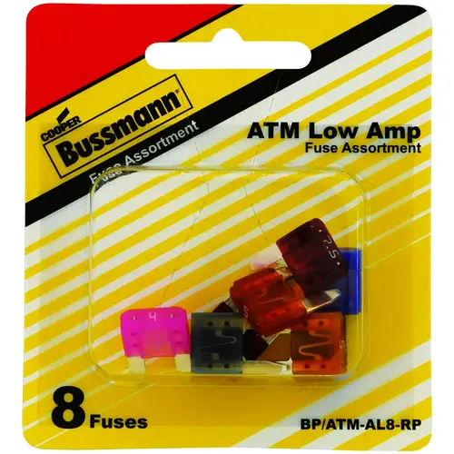 Fuse Kit, 32 VDC, 2/7.5 A, 1 kA Interrupt Assorted - pack of 8 Fuse Kit, 32 VDC, 2/7.5 A, 1 kA Interrupt Assorted - pack of 8