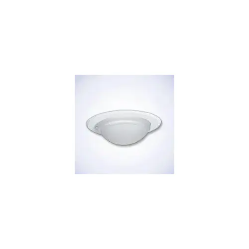 Showerlight Trim, Stainless Steel Body, White Showerlight Trim, Stainless Steel Body, White
