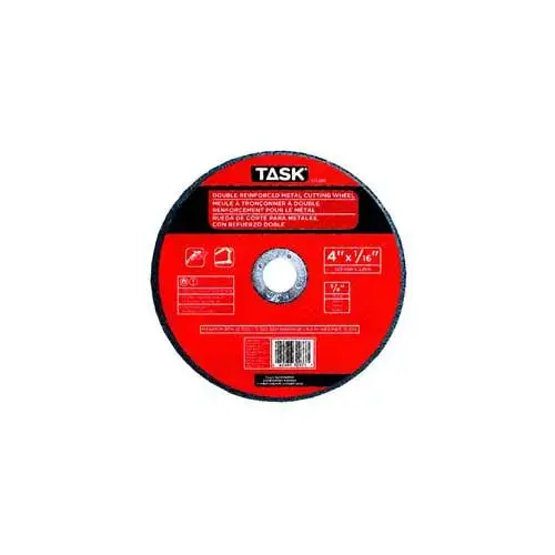 Cutting Wheel, 4 in Dia, 1/16 in Thick, 5/8 in Arbor