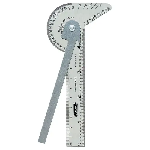 Multi-Use Rule and Gauge, Stainless Steel Multi-Use Rule and Gauge, Stainless Steel