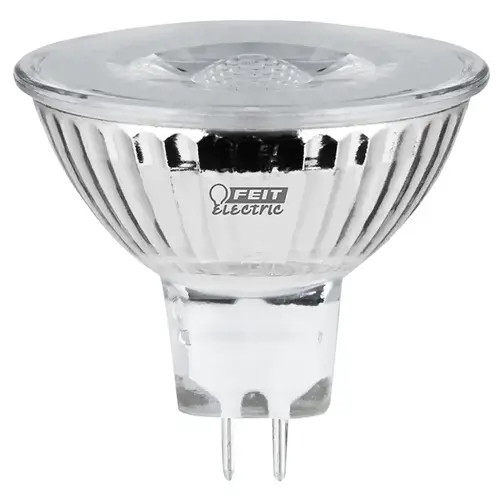 LED Bulb, Track/Recessed, MR16 Lamp, 35 W Equivalent, GU5.3 Lamp Base, Dimmable, Clear LED Bulb, Track/Recessed, MR16 Lamp, 35 W Equivalent, GU5.3 Lamp Base, Dimmable, Clear