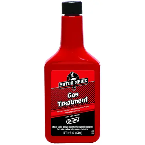 Gas Treatment, 12 oz Bottle Dark Red Gas Treatment, 12 oz Bottle Dark Red