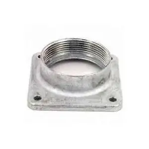 Siemens EC38599 Conduit Hub, 2 in, Aluminum Chrome