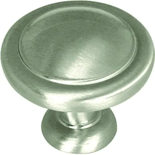 Mushroom Kitchen Cabinet Knob 1-1/4" Diameter Satin Nickel - pack of 10 Mushroom Kitchen Cabinet Knob 1-1/4" Diameter Satin Nickel - pack of 10
