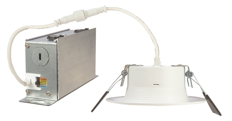 Halo RL4069S1EWHDMR RL4-DM Series LED Retrofit Module, 8.7 W, 120 V, LED Lamp, White, Matte