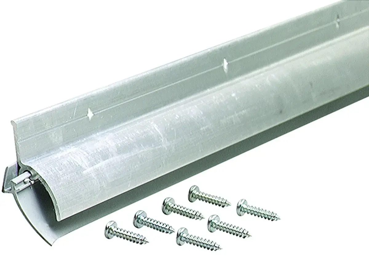 店舗用品 DoctorXNew M-D 68726 Door Sweep, 36 in L, 1-7/8 in W, Aluminum Flange, Vinyl