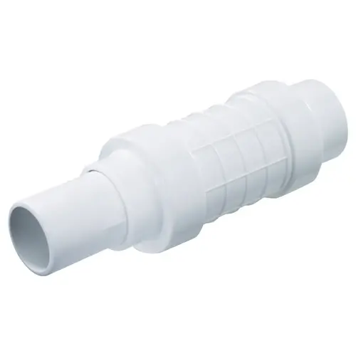Quik-Fix QF-1000 Pipe Repair Coupling, 1 in, Socket x Spigot, White, SCH 40 Schedule, 150 psi Pressure Quik-Fix QF-1000 Pipe Repair Coupling, 1 in, Socket x Spigot, White, SCH 40 Schedule, 150 psi Pressure