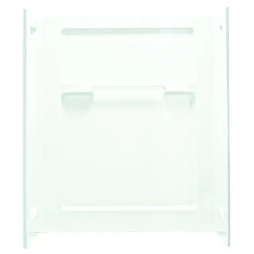 Advantage Series Shower Wall Set, 48 in L, 34 in W, 55-1/4 in H, Vikrell, Swirl Gloss, White
