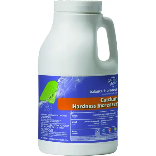 Calcium Hardness Increaser, 5 lb, Solid, Odorless, Off-White