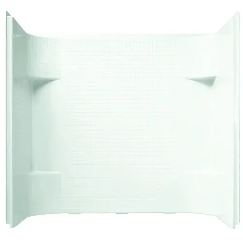 Accord Series Bath/Shower Wall Set, 31-1/4 in L, 60 in W, 55 in H, Vikrell, Alcove Installation White Accord Series Bath/Shower Wall Set, 31-1/4 in L, 60 in W, 55 in H, Vikrell, Alcove Installation White