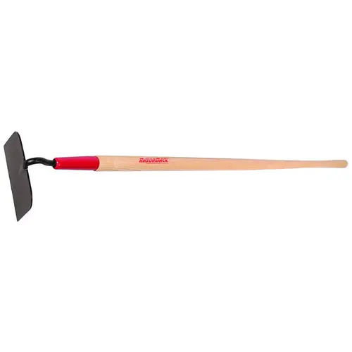 Cotton Hoe with Wood Handle, 7 in W Blade, 5-1/4 in L Blade, Steel Blade, Beveled Blade Cotton Hoe with Wood Handle, 7 in W Blade, 5-1/4 in L Blade, Steel Blade, Beveled Blade