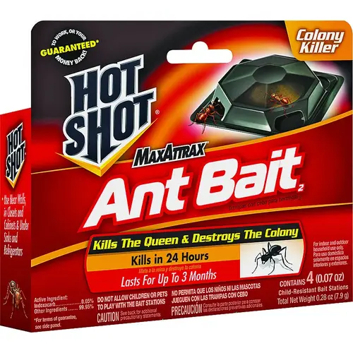 MaxAttrax 2040W Ant Bait, Paste, Peanut Brown/Tan - pack of 4