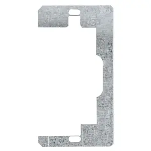 RACO 999X 1-Gang Flush-Fit Wall Plate Spacer Gray - pack of 3