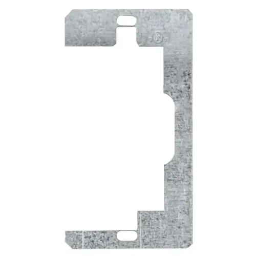 1-Gang Flush-Fit Wall Plate Spacer Gray - pack of 3 1-Gang Flush-Fit Wall Plate Spacer Gray - pack of 3