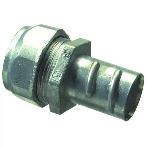 EMT-to-Flex Coupling, 3/4 in, Zinc-Plated Pair EMT-to-Flex Coupling, 3/4 in, Zinc-Plated Pair