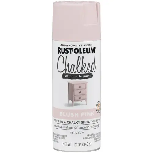 Ultra Matte Spray Paint, Ultra Matte, Blush Pink, 12 oz, Aerosol Can Ultra Matte Spray Paint, Ultra Matte, Blush Pink, 12 oz, Aerosol Can