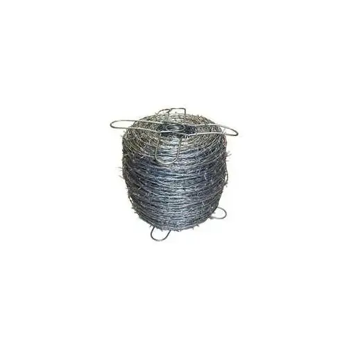 Barbed Wire, 1320 ft L, 14 Gauge, Flat Barb, 5 in Points Spacing - pack of 36 Barbed Wire, 1320 ft L, 14 Gauge, Flat Barb, 5 in Points Spacing - pack of 36