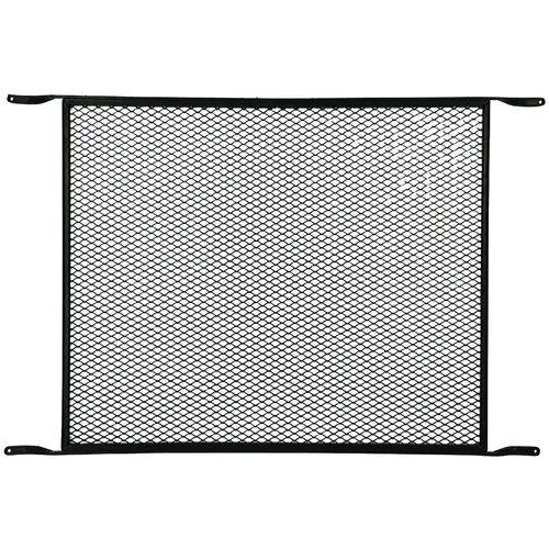 Door Grill, 20.38 in W, 30-1/4 in H, Aluminum, Bronze