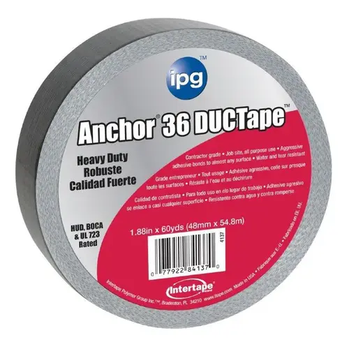 AC36 HVAC Cloth Duct Tape, Silver, 1.88 in x 60 yd x 11 mil - pack of 24