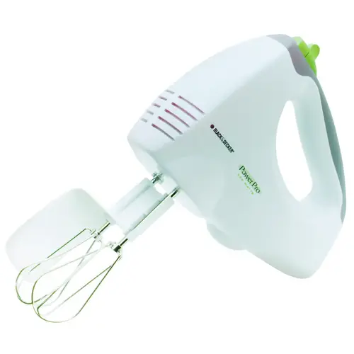 Hand Mixer, 120 V, 250 W, 6-Speed, Gray/White Hand Mixer, 120 V, 250 W, 6-Speed, Gray/White