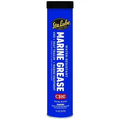 Marine Grease, 14 oz Cartridge, Blue Marine Grease, 14 oz Cartridge, Blue