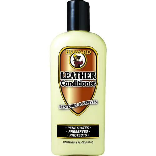 Leather Conditioner, 8 oz, Paste, Characteristic Light Tan