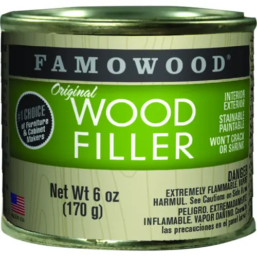 Famowood Solvent-Based Wood Filler - Fir - 1/4 Pint