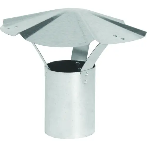 Chimney Rain Cap 4" Galvanized Steel Galvanized Chimney Rain Cap 4" Galvanized Steel Galvanized