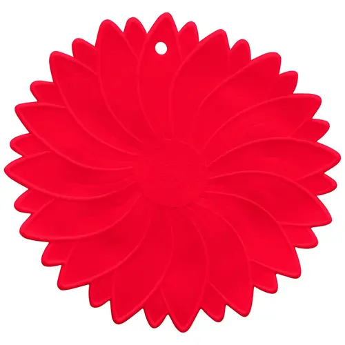 Jar Opener and Garlic Peeler, Silicone Red Jar Opener and Garlic Peeler, Silicone Red