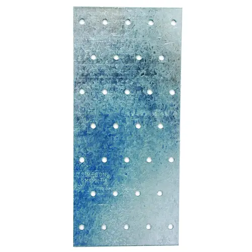 TP Series Tie Plate, 5 in L, Steel, 1-13/16 in W, Galvanized TP Series Tie Plate, 5 in L, Steel, 1-13/16 in W, Galvanized