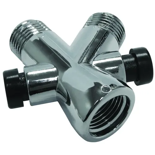 Shower Arm Diverter & Adapter Valve - Chrome Shower Arm Diverter & Adapter Valve - Chrome