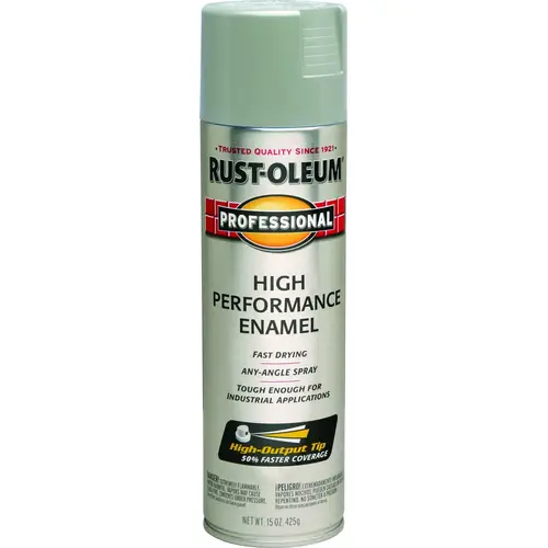 High Performance Enamel Spray Paint, Gloss, Light Machine Gray, 15 oz, Aerosol Can - pack of 6 High Performance Enamel Spray Paint, Gloss, Light Machine Gray, 15 oz, Aerosol Can - pack of 6