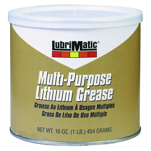 General Purpose Grease: 16 oz Can, Lithium Black
