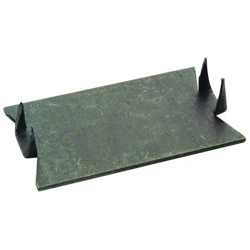 Nail Plate, 1-1/2 in L, 2-1/2 in W, Aluminum Silver - pack of 50