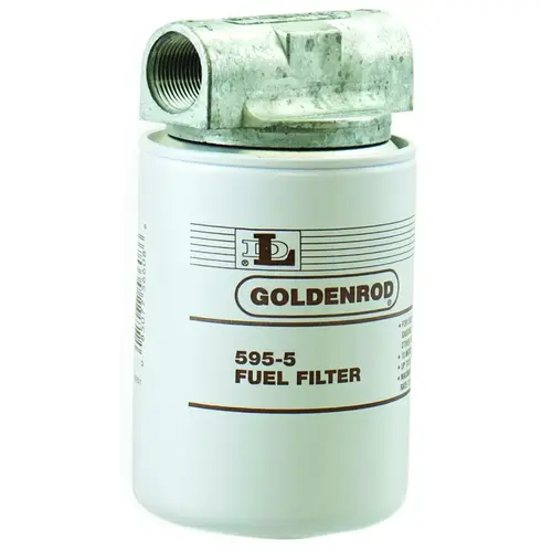 Goldenrod Fuel Filter, 1 in Connection, NPT, 25 gpm Goldenrod Fuel Filter, 1 in Connection, NPT, 25 gpm