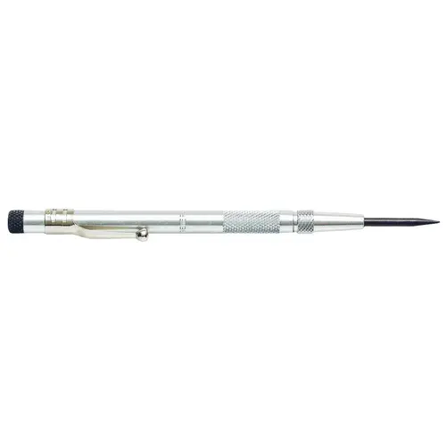 Center Punch, 5/16 in Tip, 5-3/4 in L, Aluminum Center Punch, 5/16 in Tip, 5-3/4 in L, Aluminum