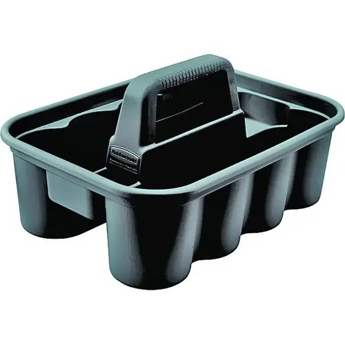 315488BLA Carry Caddy, Plastic, Black, 10-9/10 in OAW, 7-2/5 in OAH
