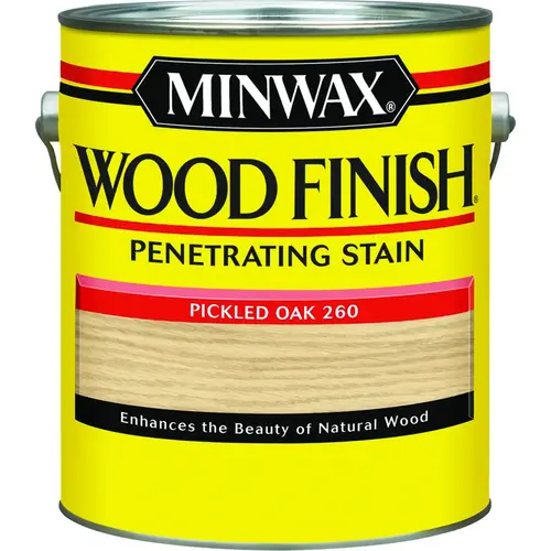Wood Finish Wood Stain, Pickled Oak, Liquid, 1 gal, Can - pack of 2 Wood Finish Wood Stain, Pickled Oak, Liquid, 1 gal, Can - pack of 2