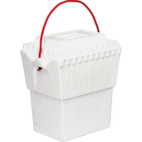 Ice Chest, 12 qt Cooler, Styrofoam, White - pack of 24 Ice Chest, 12 qt Cooler, Styrofoam, White - pack of 24