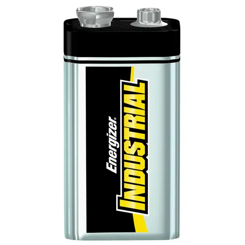 BATTERY ALKALINE INDUSTRIAL 9V - pack of 12 BATTERY ALKALINE INDUSTRIAL 9V - pack of 12