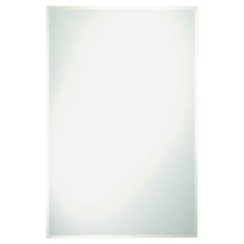 Somerset Frameless Mirror, 36 in L, 24 in W, Rectangular, Clear Frame - pack of 6