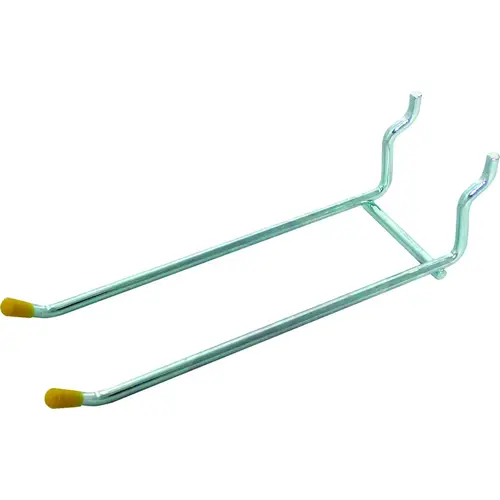 Peg Hook, Steel, Silver Pair Peg Hook, Steel, Silver Pair