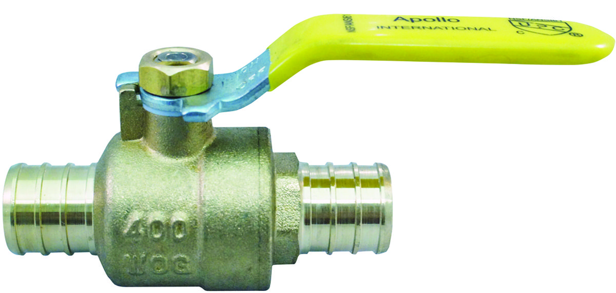 Apollo APXV3434 Ball Valve, 3/4 x 3/4 in Connection, Crimp, Brass Body